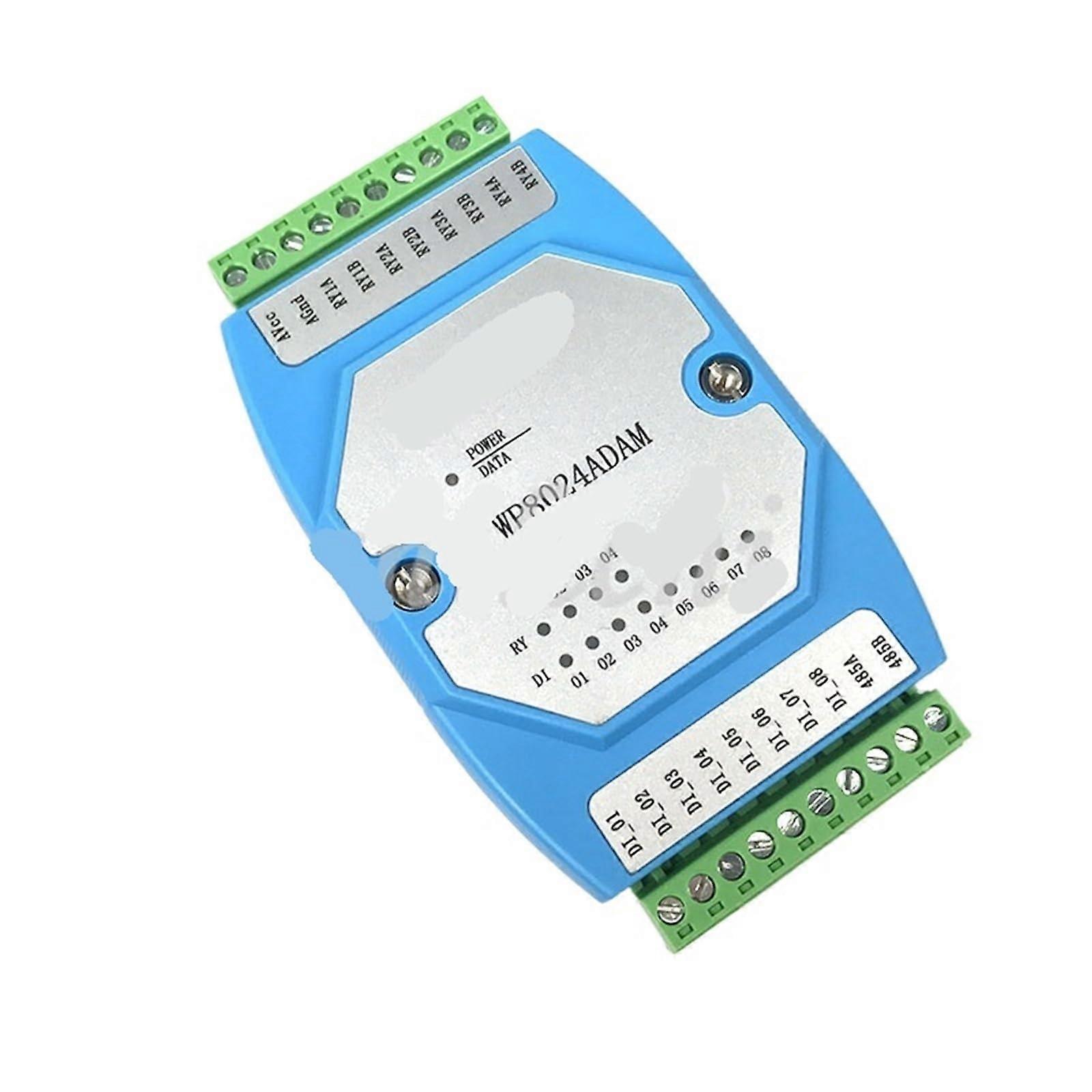Modbus RS485 IO Module 8DI 4Relay Isolated Digital Input Output Controller for Industrial Use