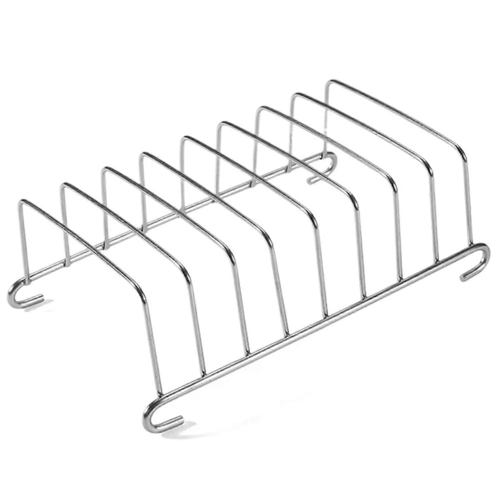 Toast Rack Stainless Steel Bread Cooling Stand with SpaceSaving Slots for Kitchen Countertop