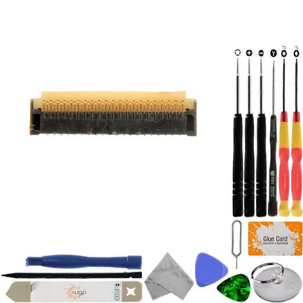 Display Connector Replacement with Tool Kit for Stable Screen  for Nintendo Switch Lite