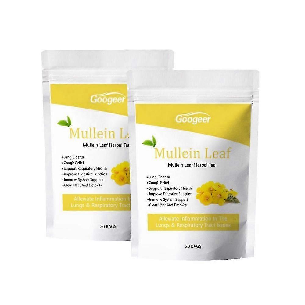 Mullein Leaf Tea Bags Lung Breathing Relieve Tea