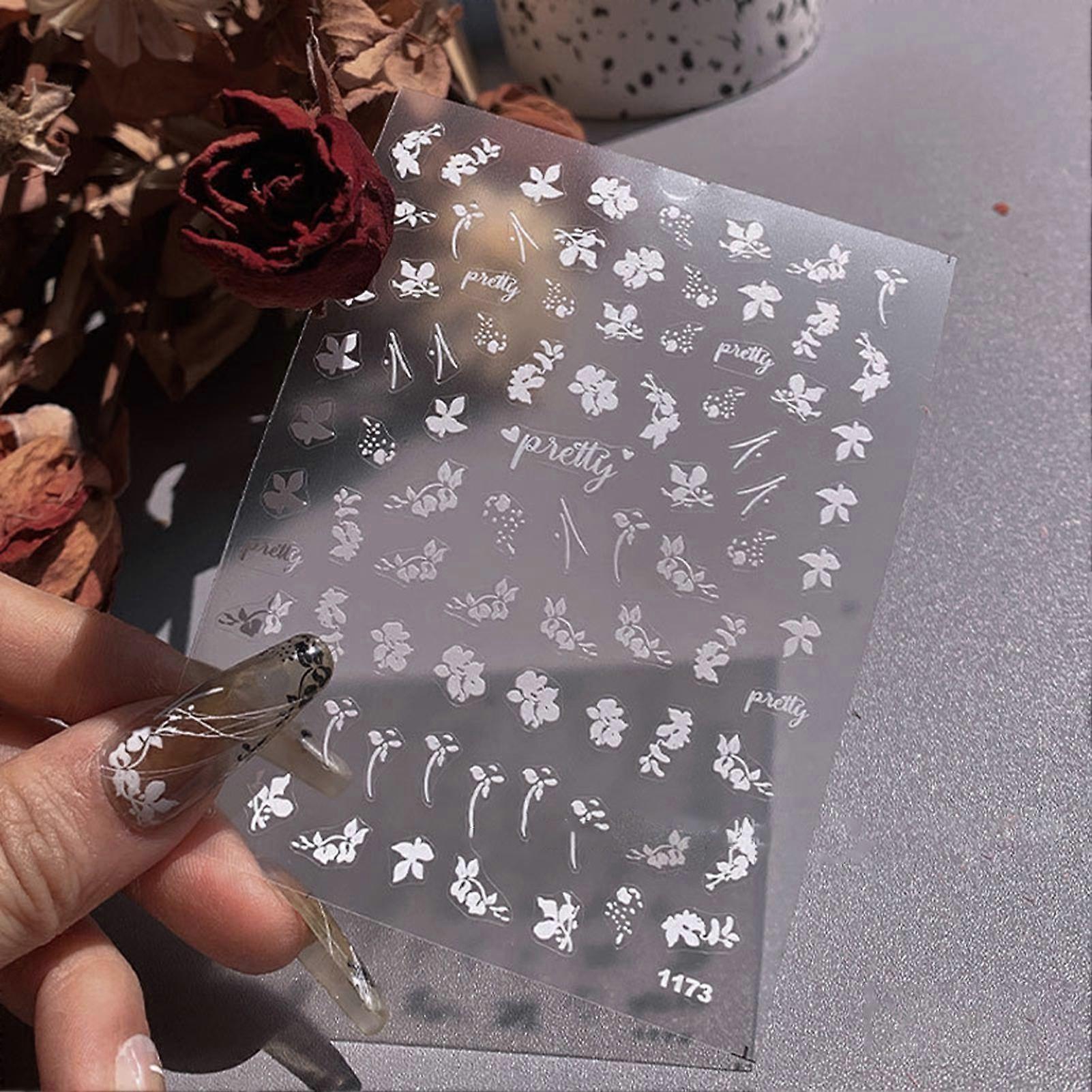 Exquisite Manicure Decals Waterproof Party Supplies Removable