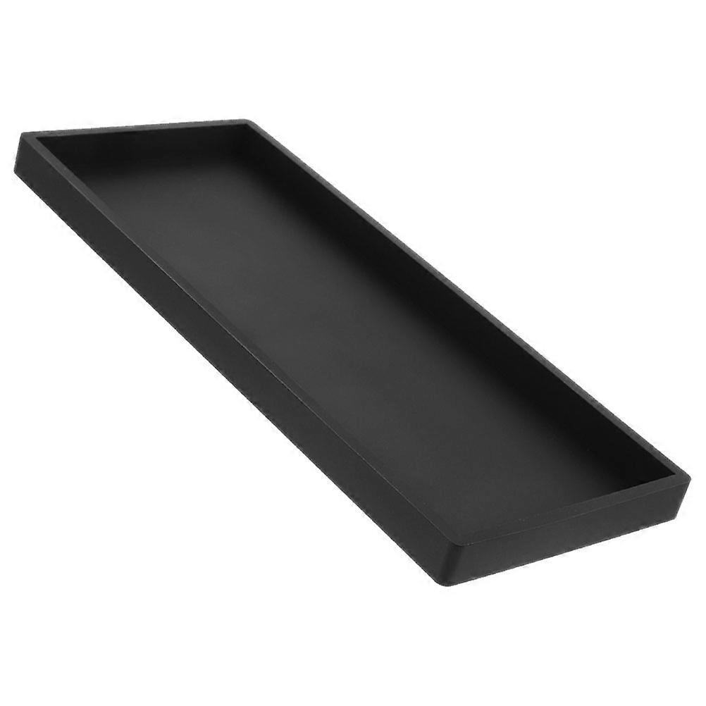 Bathroom Vanity Tray Silicone Holder for Storage 5Pcs