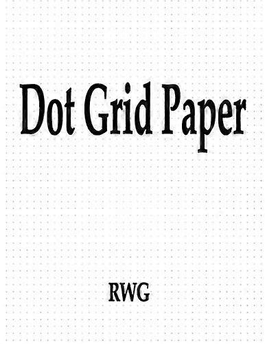 Dot Grid Paper: 100 Pages 8.5x11