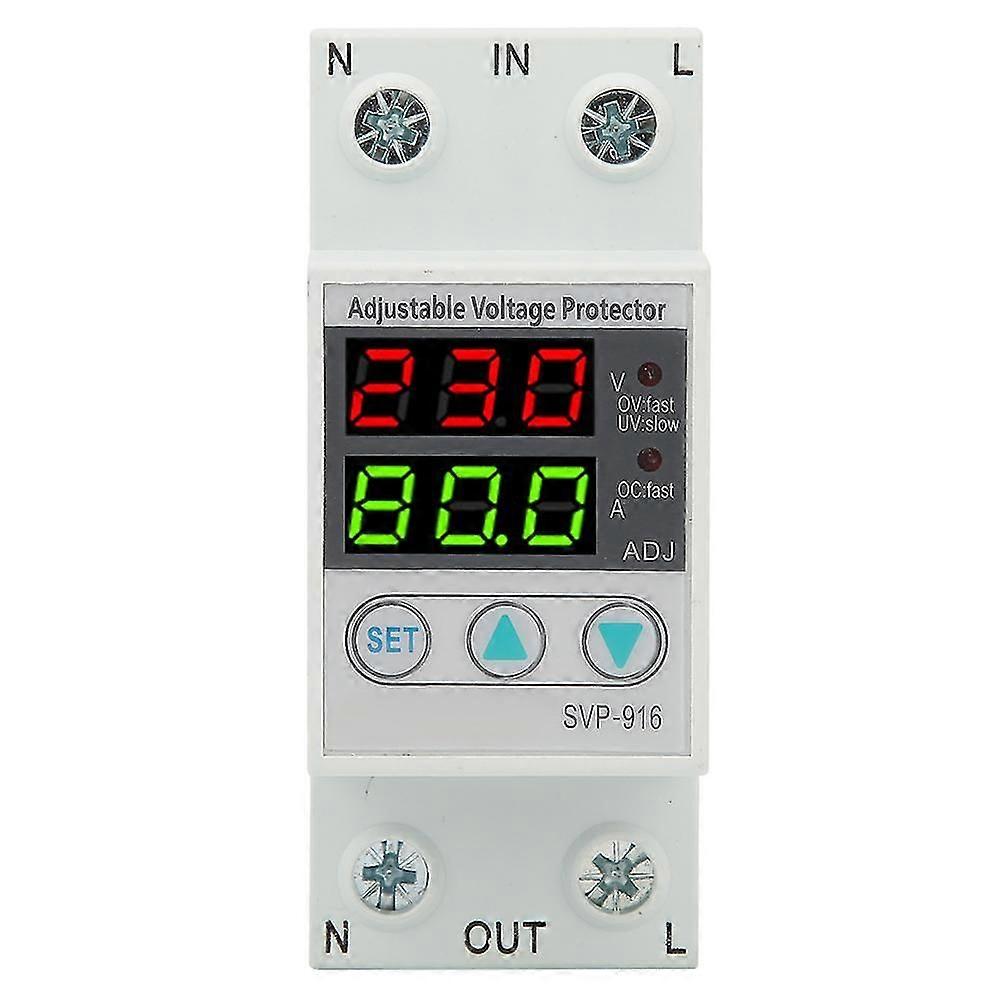 Adjustable Automatic Overvoltage and Undervoltage Protection Device SVP-916 230V