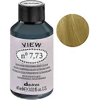 Davines View Demi-Permanent Hair Dye 7.73 60 ml
