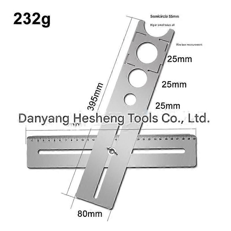 Tile Hole Positioning Tool, Universal Adjustable Tile Switch Box Marker