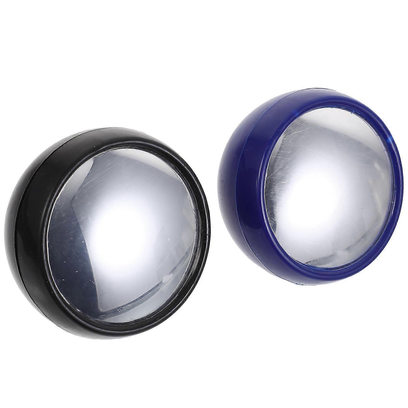 4Pcs Computer Rearview Mirror for Office Desk Visual Field Magnifying Mirror