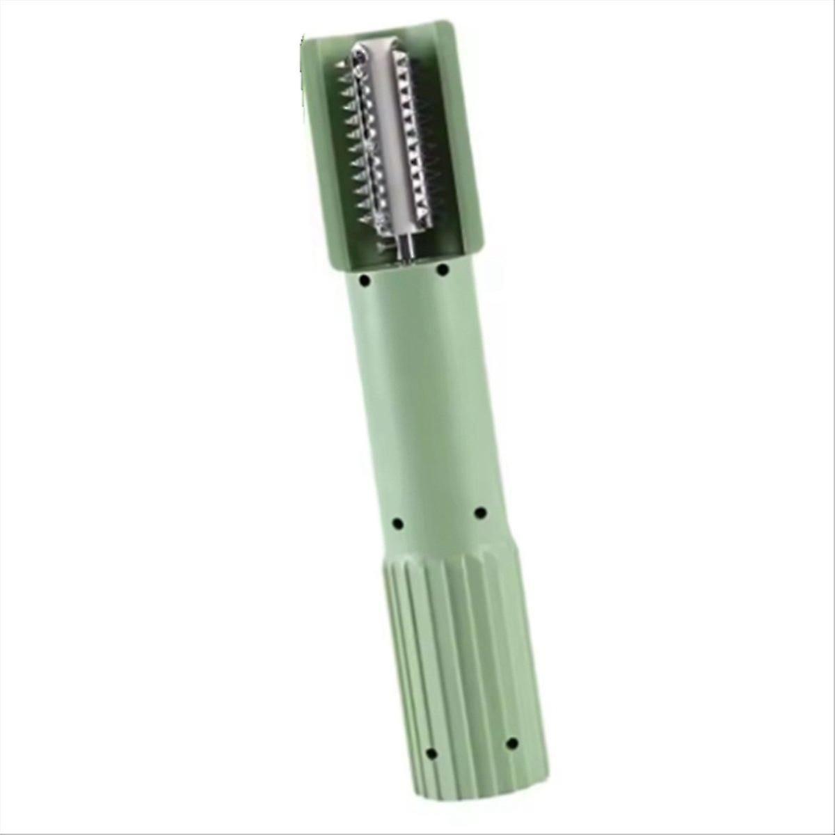 USB Rechargeable Electric Fish Scraper Fish Scale Knife Green