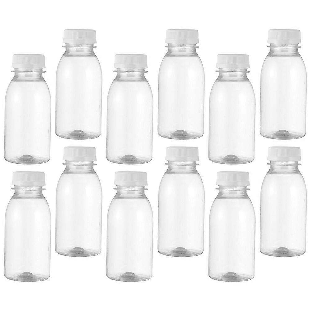 Multi-Function Empty Bottles Drinking Bottle for Storage 12Pcs Transparent Pet Bottles