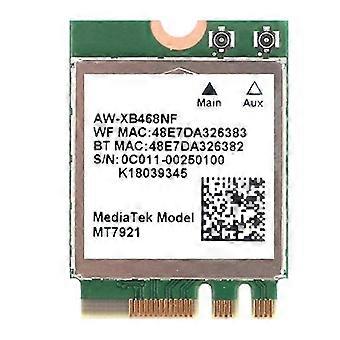 MT7921 WIFI6 2.4G 5G Gigabit Network Card M2 5.2 BT Network Card-jianc