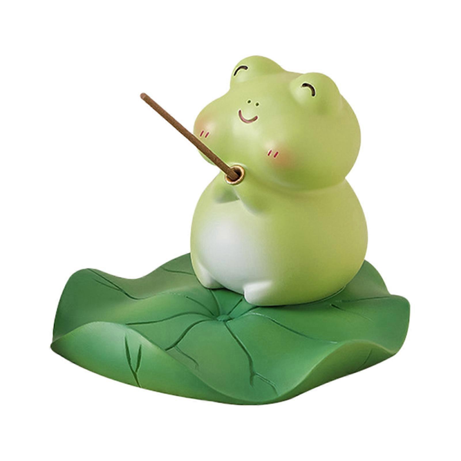 Frogtortoise Incense Stick Holder With Practical Organizer for Everyda