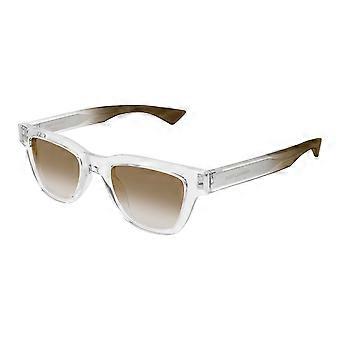 Saint Laurent SL 789 JACQUES 003 Vollrand-Sonnenbrille, klar, quadratisch, Damen, UV2, Original