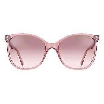 Levi's LV 5009/S 35J/3X Full Rim Transparent Pink Women Butterfly Sunglasses UV2 Original