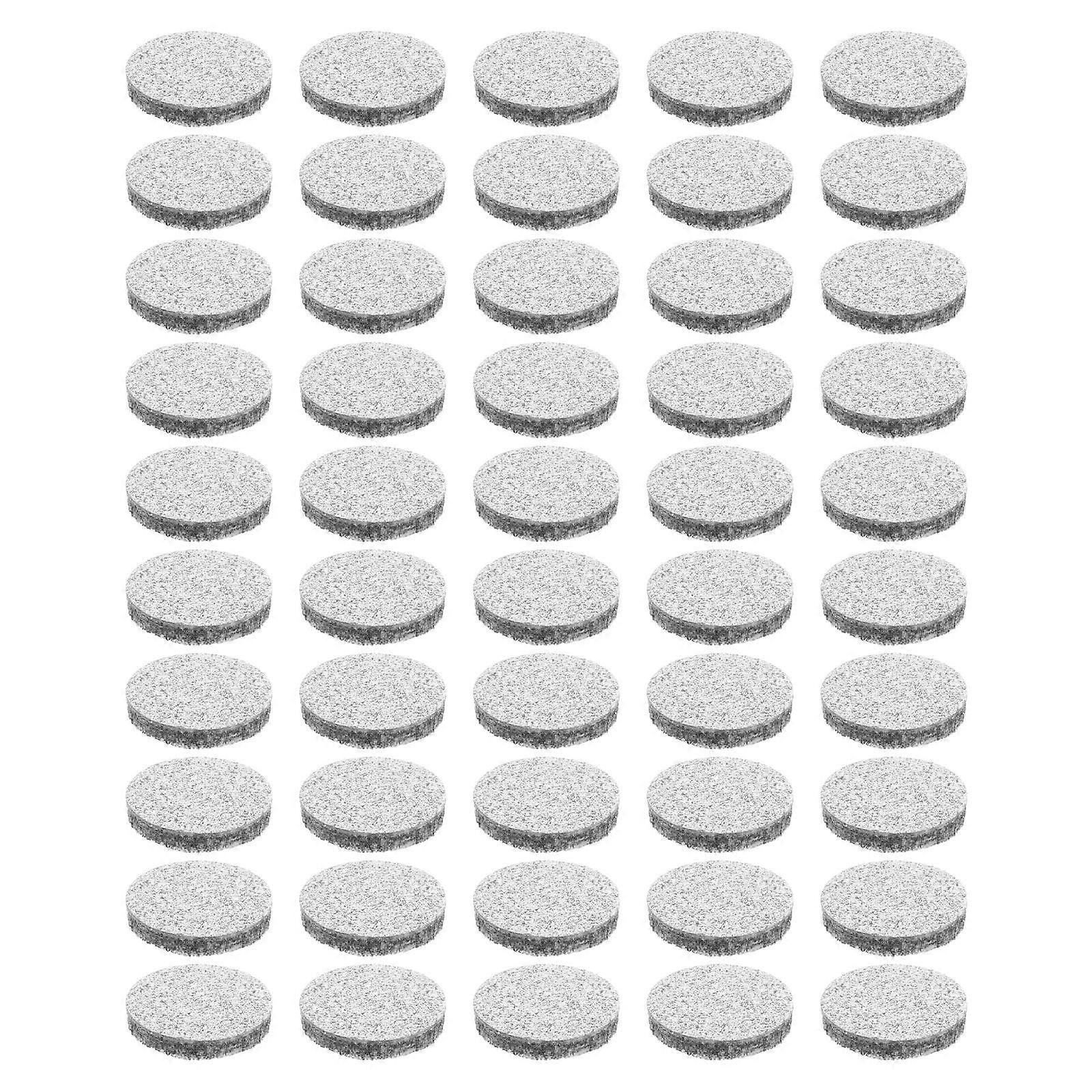 Aroma Diffuser Pads Fiber Cotton for Essential Oil Diffuser 50Pcs Silver