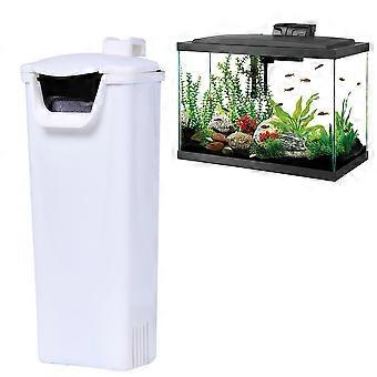 Filtre mural pour aquarium, blanc, pour la circulation de l'eau.