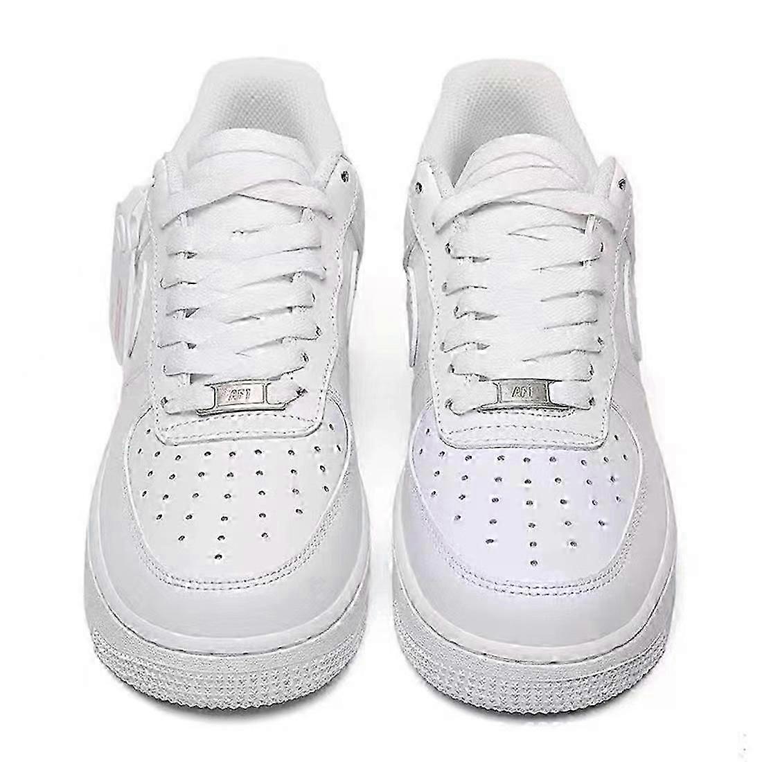 Unisex Tot Alb 2025 Teniși Clasici Albi Puri Noi, Stil Af1, Sport Casual Pantofi Sport Ușori, Respirabili, Antiderapanți Eu 46