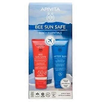 Beach essentials pack body milk spf50 and after sun 100 + 100 ml