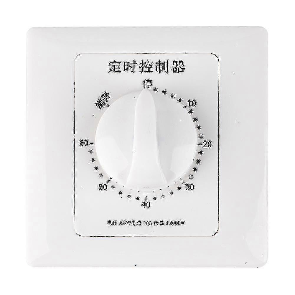 220V Mechanical Timer Switch Countdown Control compatible with Indoor Use