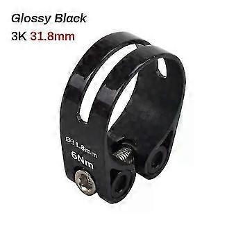 14g Carbon Bike Seat Clamps Water Proof 3K UD Carbon Fiber Bicycle Seatposts Clamps 31.8mm 34.9mm Super Light
