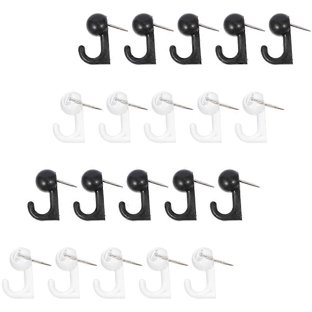 100Pcs Multi-Function Thumbtacks for Office and Wall Fixing Assorted Colors