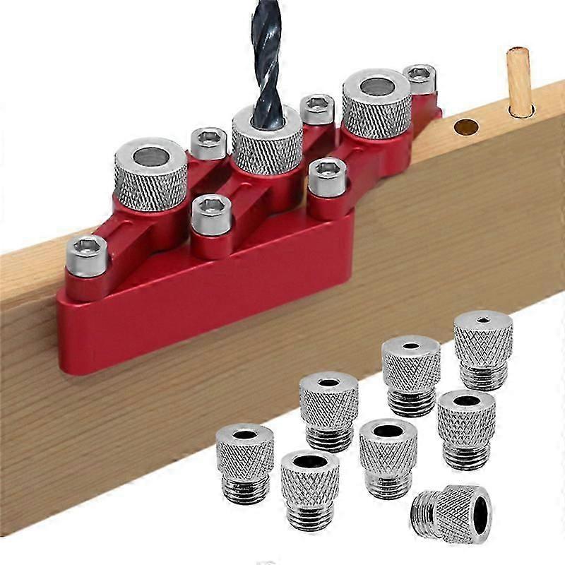Self Centering Dowelling Jig Woodworking Hole Drill Guide