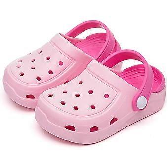 Baby Boys Girls Clogs Slippers Toddler Slip On Lightweight Sandals Shockproof Girls Summer Pool Beach Shoeactual shoe length 16CM