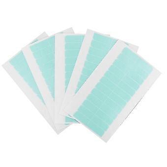 60 Pcs Pré-Corte Dupla Face Adesivo Super Fita para Extensões de cabelo de popa da pele