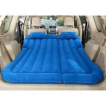 Car Air Mattress for SUV Camping, Blue Inflatable Bed with Comfortable Sleeping Surface and Compact Storage