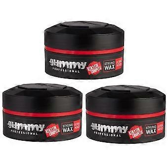 Gummy Styling Wax Ultra Hold 150ml (3 Pack)