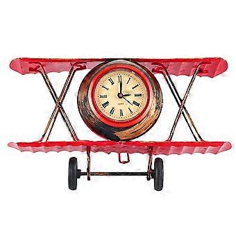 Flugzeuguhr Modell Abstrakte Statue Skulptur Home Schreibtisch Badezimmer Dekoration