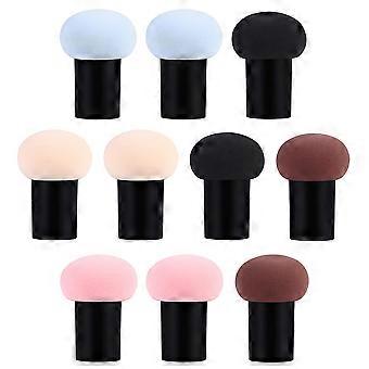 Wet and Dry Sponge Puff Mushroom Type for Makeup 20Pcs Pack