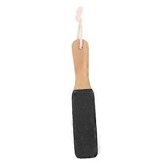 Lima de pies de doble cara para eliminar callos con mango ergonómico de madera de haya para piel muerta y pies suaves Ref: 8067
