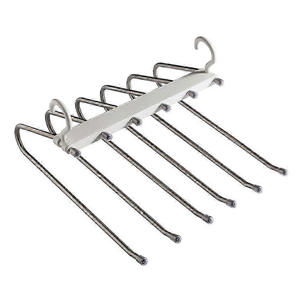 Trouser Hanger Space Saving Hanger Folding Hanger Multi-Function Organizer A
