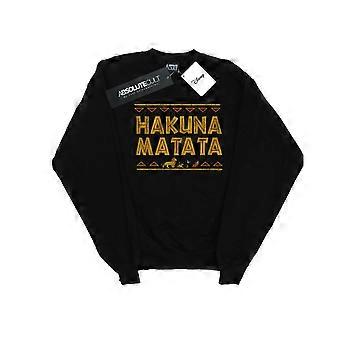 Disney Herren Der König der Löwen Hakuna Matata Sweatshirt