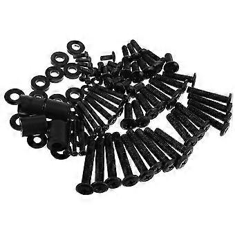 Conjunto de parafusos de montagem de TV de alta resistência 88Pcs compatível com a maioria dos suportes e suportes de montagem na parede