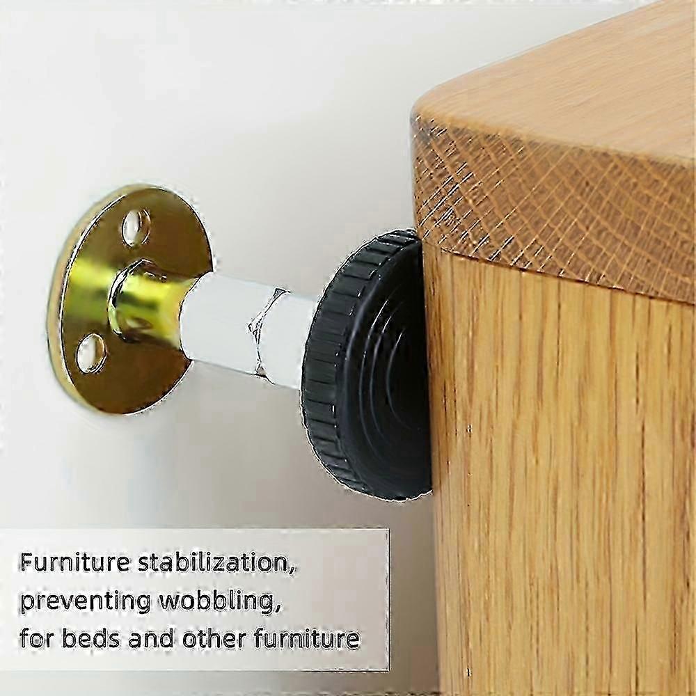 Adjustable 64-87mm Threaded Bed Frame Anti-Shake Tool Bed Headboard Stoppers Fixer