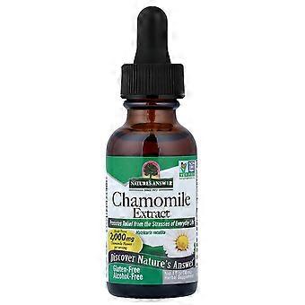 2 x Nature's Answer, kamomillauute, alkoholiton, 30 ml
