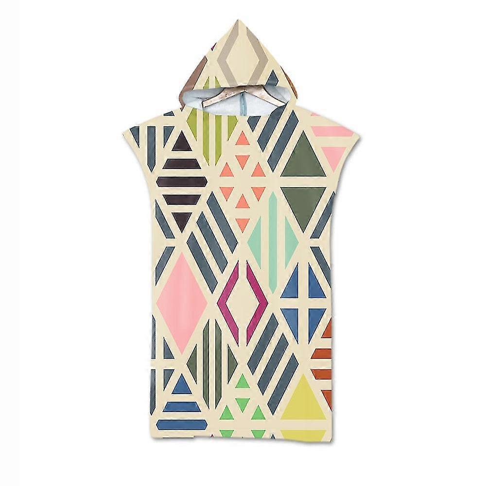 Microfiber Hooded Beach Poncho Towel
