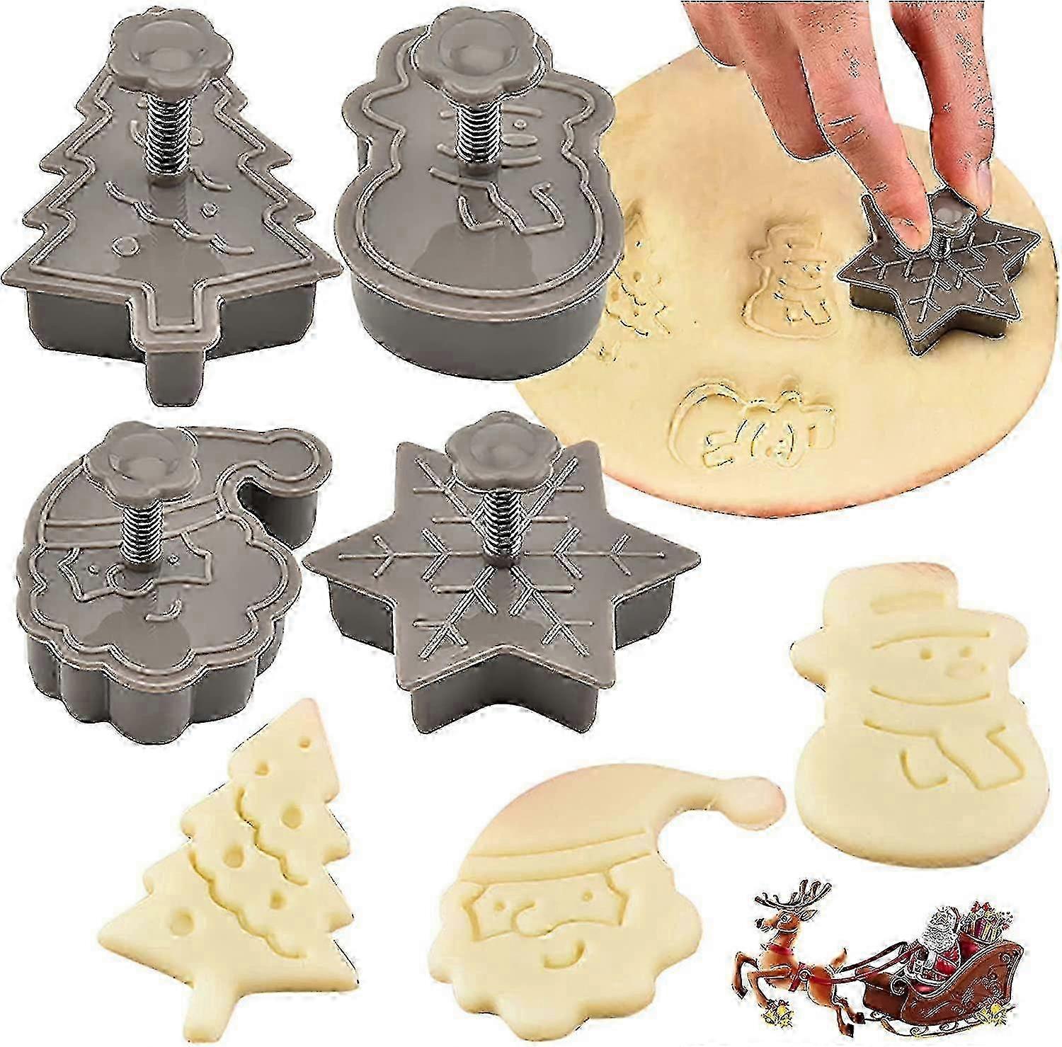 PP Plastic Christmas Dimensional Cutters