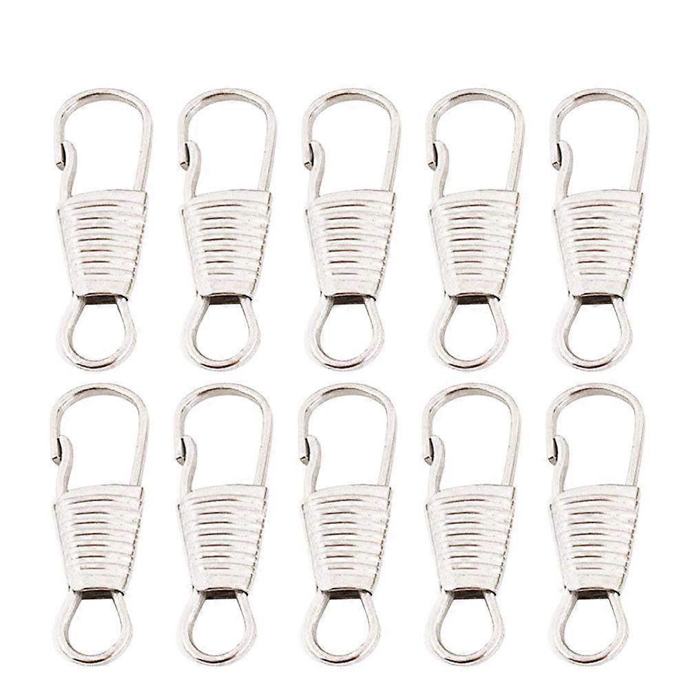 Zipper Head for Clothing Functional Puller for Daily Use 10Pcs
