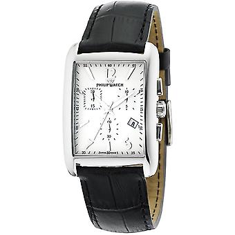 Phillip watch trafalgar Swiss Quartz Analog Man Watch with R8271674001 Cowskin Bracelet