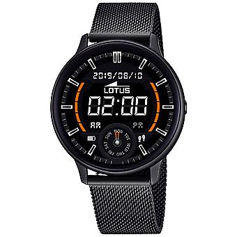 Lotus smartime 50016/1 Quartz Digital Man Watch with Stainless Steel Bracelet 50016/1