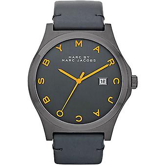 Marc by Marc Jacobs Classic Quartz Analog Unisex Watch with Cowhide Bracelet MBM1216
