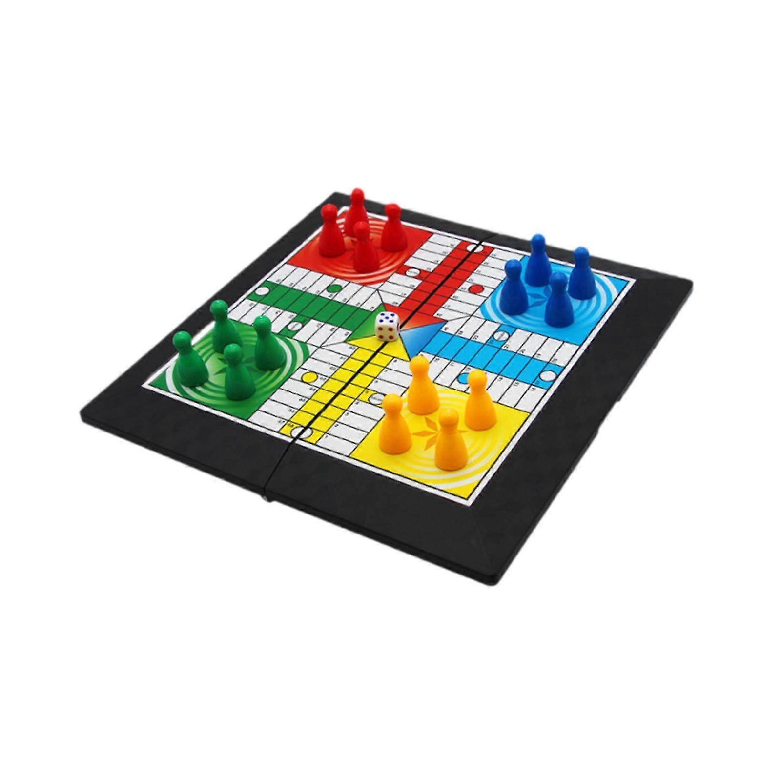 Portable PP Ludo Flying Chess Set