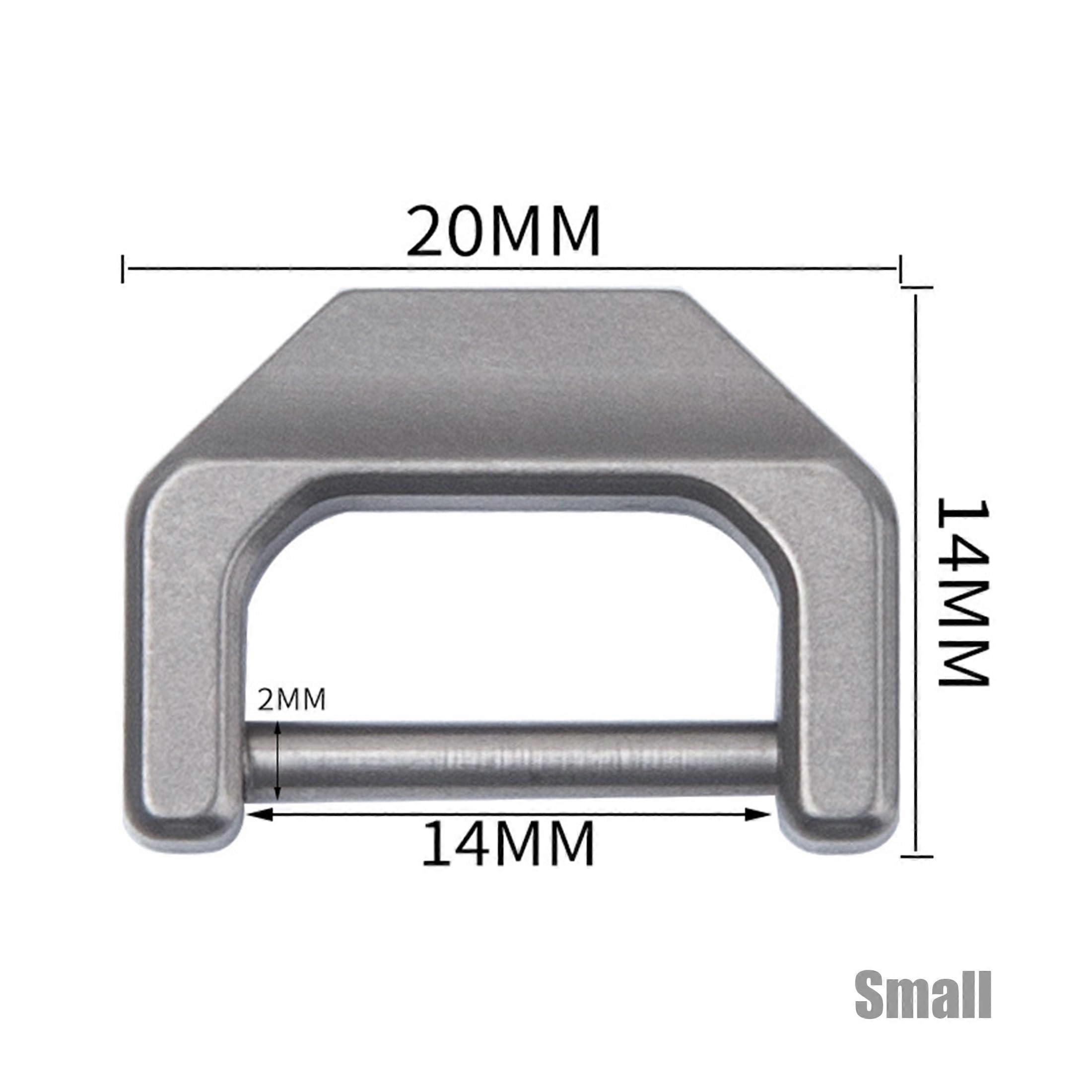 Titanium D Ring EDC Pry Bar Multi Tool Sleutelhanger