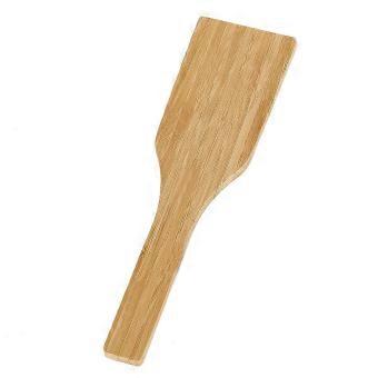 Bamboo & Wood Paddle with Ventilation Holes, 13.3 Inches Lightweight Wooden Paddle