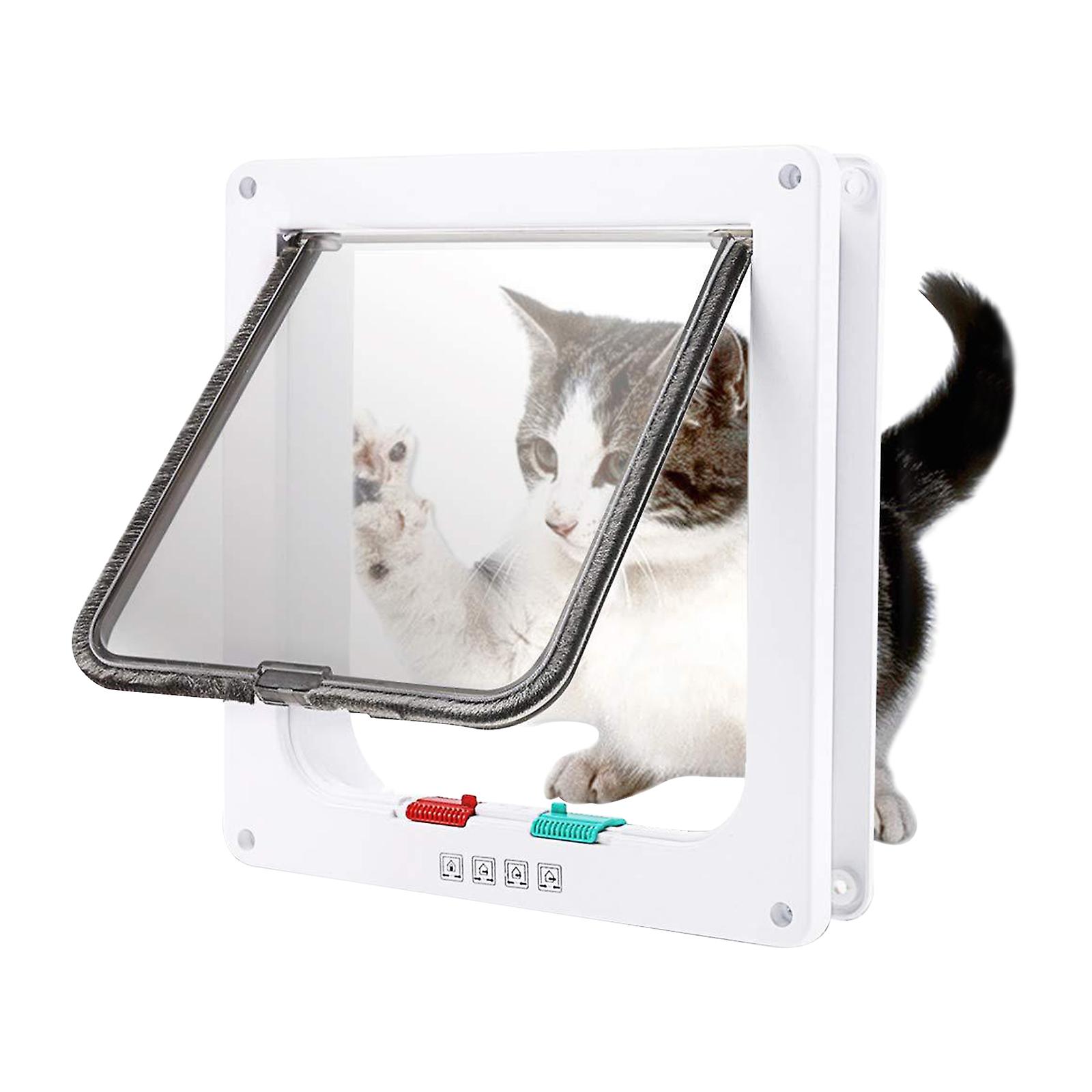 Cat Door 4 Way Locking Cat Door Interior Cat Flap