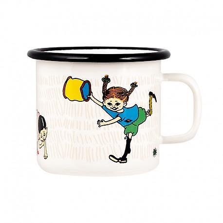 Emaille mok Pippi Langkous, Snirkle Hunt 2.5 dl van Muurla
