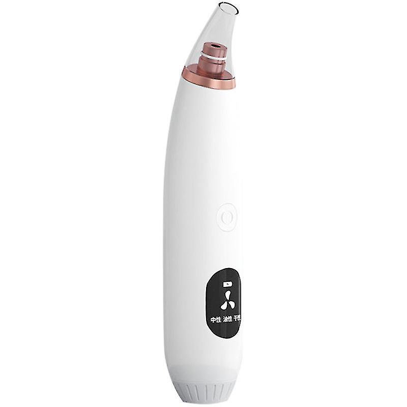 16.8X4.6cm White Skin Cleansing Brushes & Systems 1 Set Adjustable Suction Power Blackhead Remover U