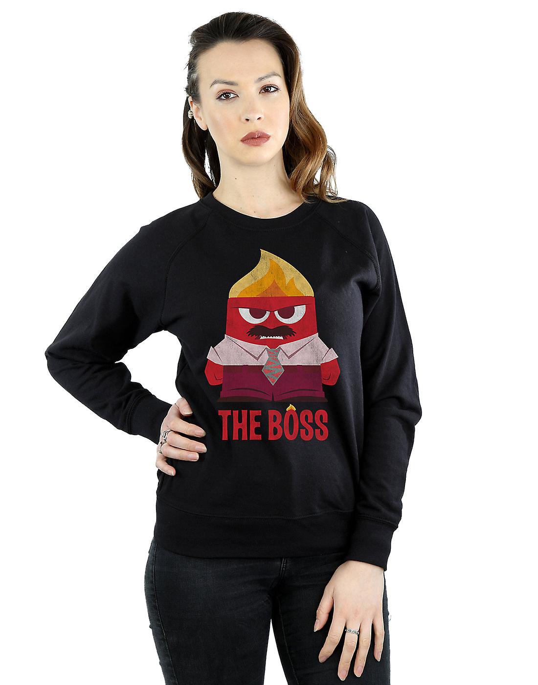 Disney Women's Inside Out Anger The Boss Sweatshirt